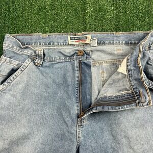 Vintage Old Navy Painter's Carpenter Jeans Men's 39x30" Blue Wide-Leg Baggy Y2K